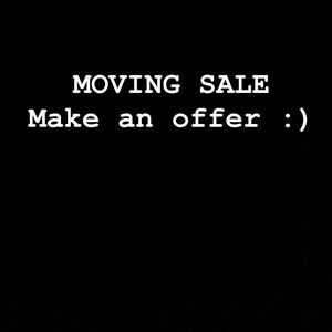 :::MOVING SALE:::
Make an offer 🙂